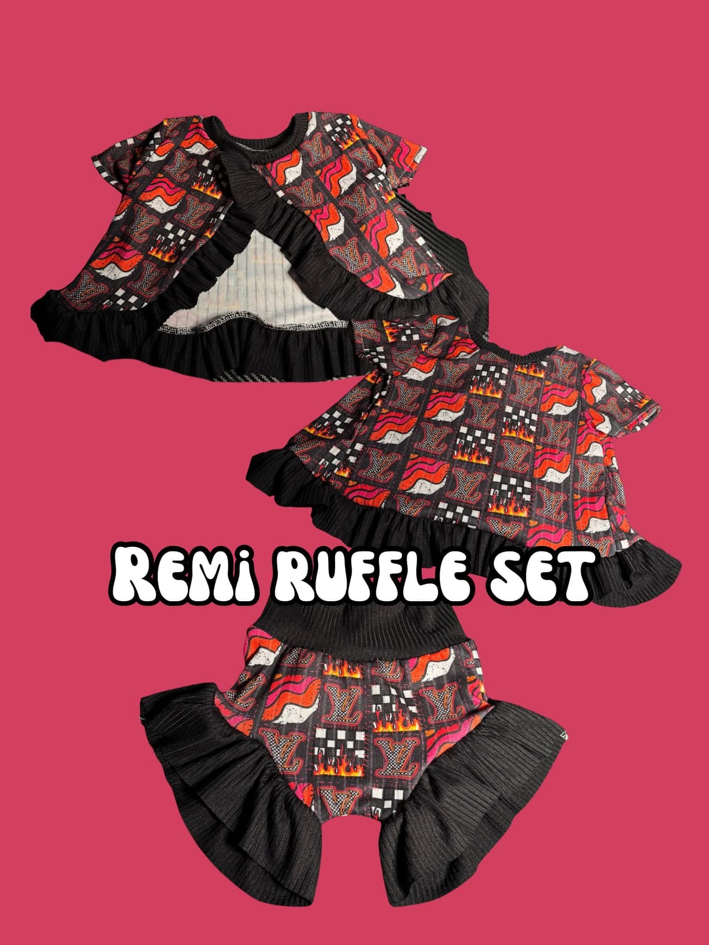Remi ruffle set