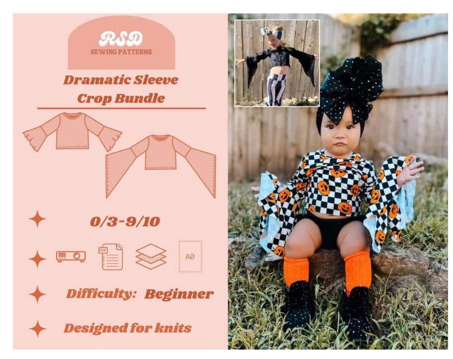 Dramatic sleeve top