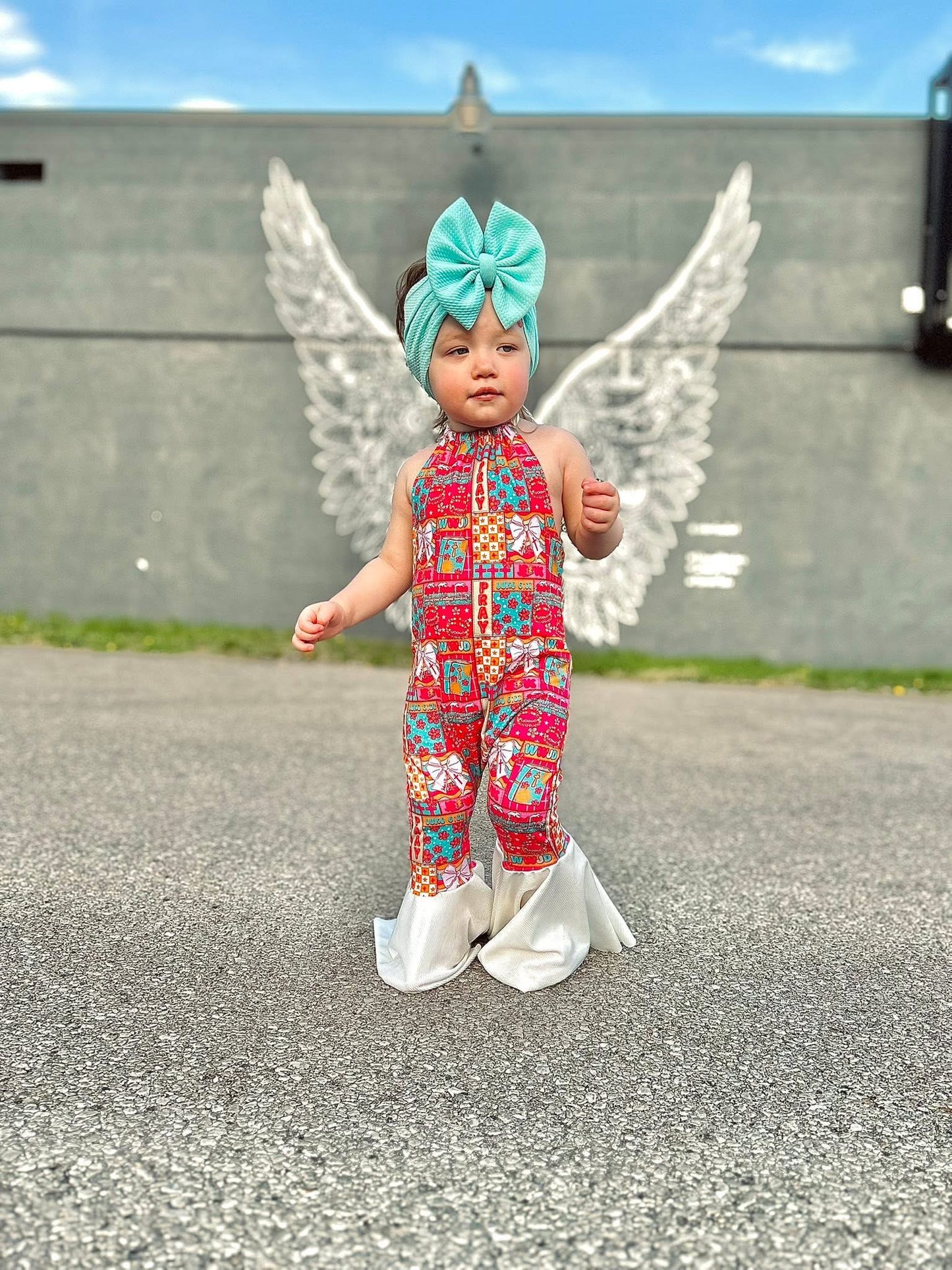 Frida bell romper