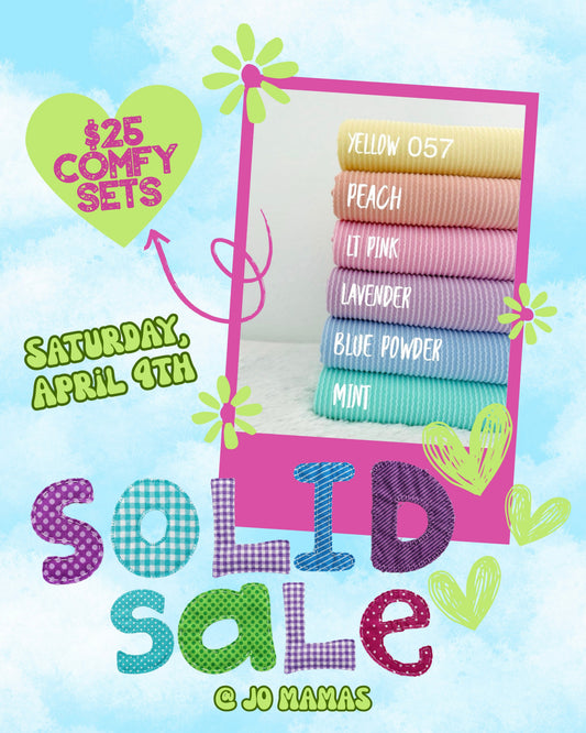 (BABY/TODDLER) SOLID SALE 🎉