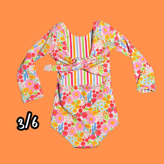 3/6 reversible swim suit