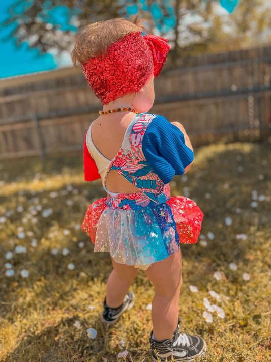 Brooklyn Leo (diaper cover + skirt)