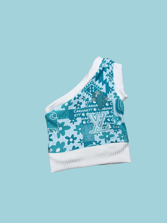 One shoulder top