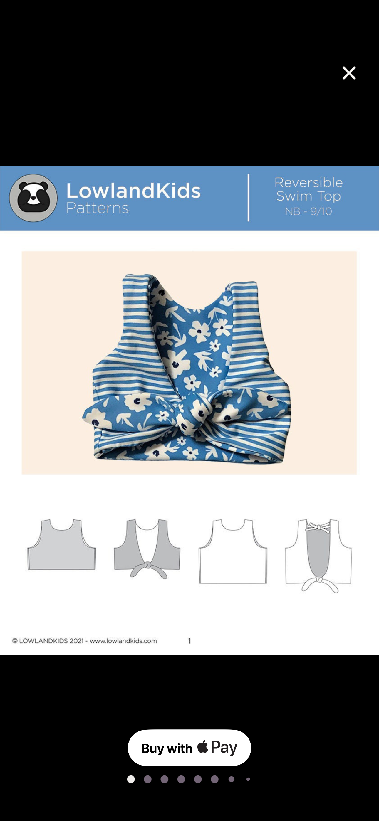 Reversible top + bottoms