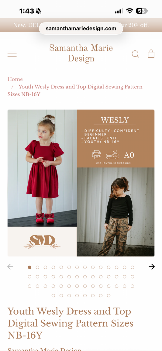 Wesly (Dress, Top)